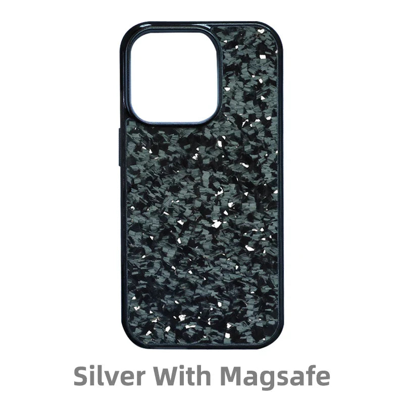 Skanto | Magsafe Karbonfiber Sjokkbeskyttende iPhone-deksel