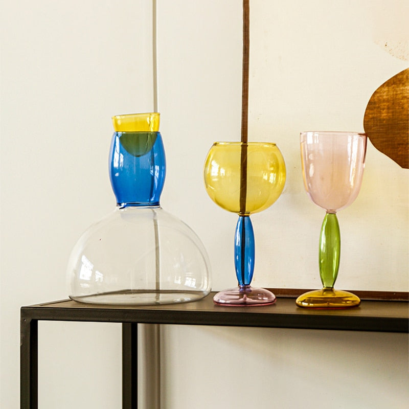 Beger og karaffel servert med glass fra Phillips