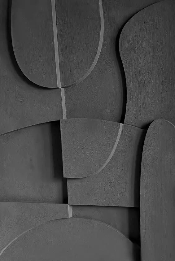 Abstrakt Minimalistisk 3d Design Veggkunst Kunstneriske Lerretstrykk Bilder For Moderne Leilighet Stue Spisestue Hjemmekontor Dekor | Skanto