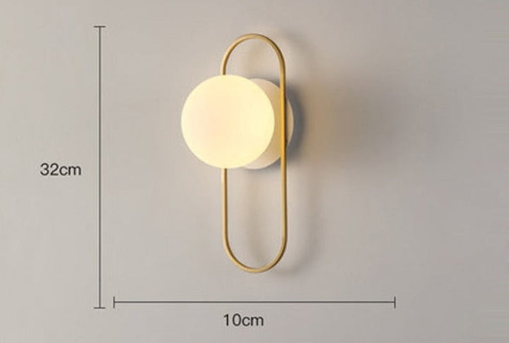 Skanto | BulbAura - Skandinavisk Vegglampe
