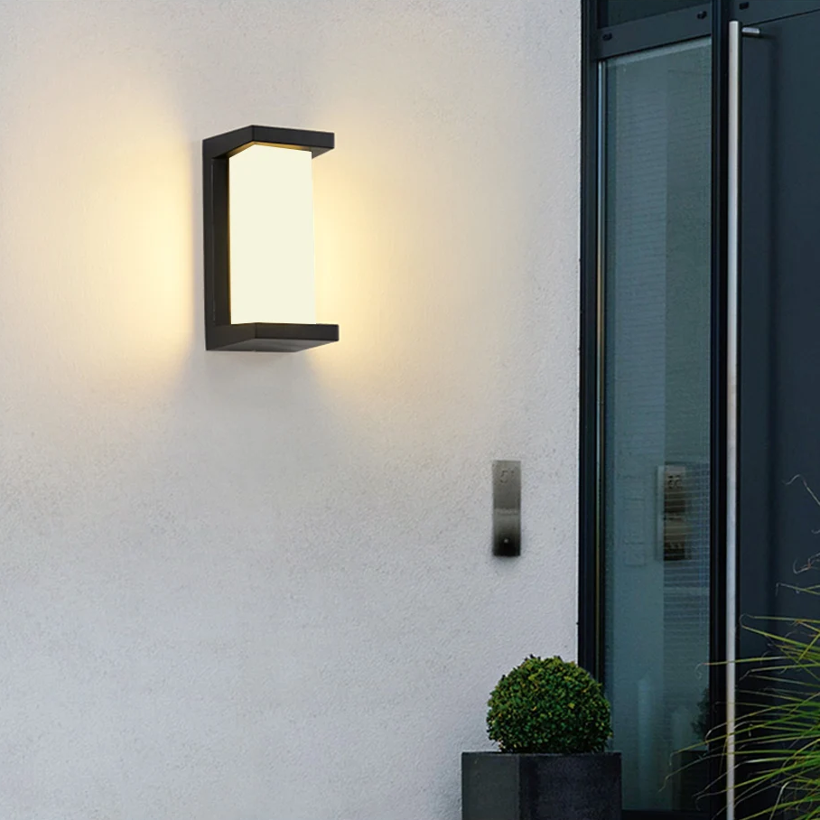 Skanto | LED bevegelsessensor vegglampe for innendørs og utendørs