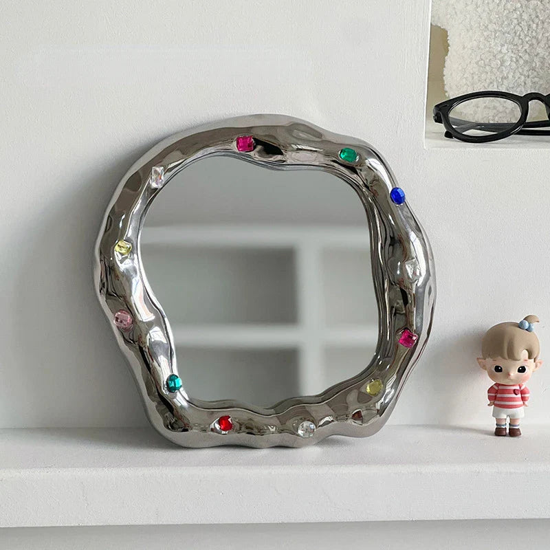 Rainbow Stone Mirror | Skanto