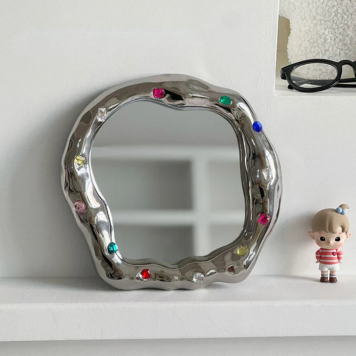 Rainbow Stone Mirror | Skanto