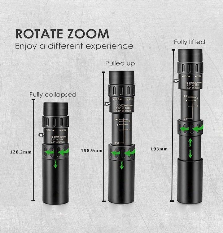 Skanto | 10-300X Zoom Telescope For Cell Phone