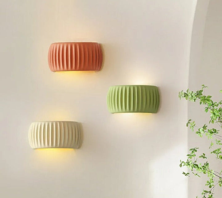 Skanto | ResinGlow - Kunstnerisk Harpiks Vegglampe
