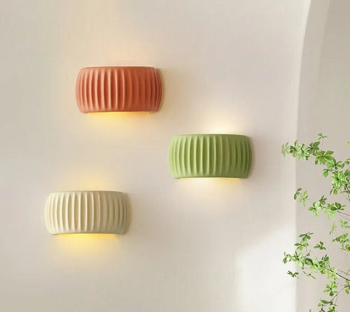 Skanto | ResinGlow - Kunstnerisk Harpiks Vegglampe