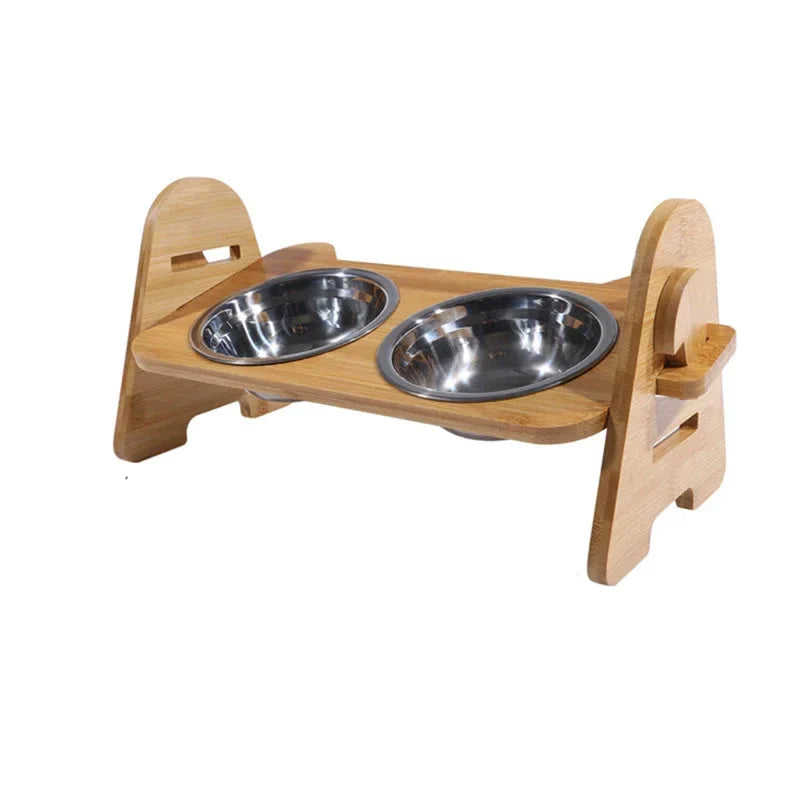 Skanto | Elegant bambusskål for din hunds komfort
