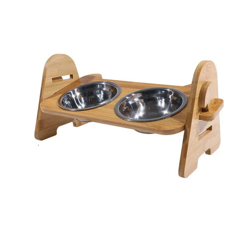 Skanto | Elegant bambusskål for din hunds komfort