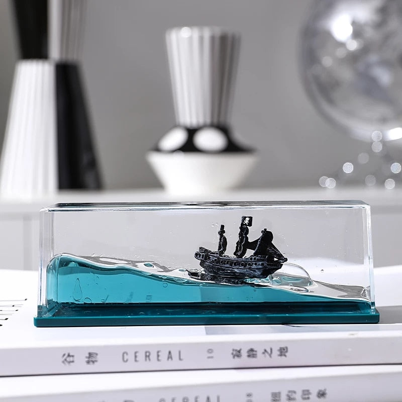 Skanto | Cruise Ship Drift Glass Bottle