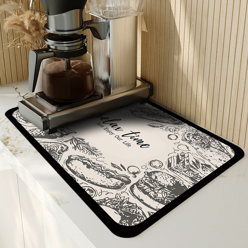 AbsorpTowel Mat - Antiskli, Ultra-absorberende og Stilig Skanto