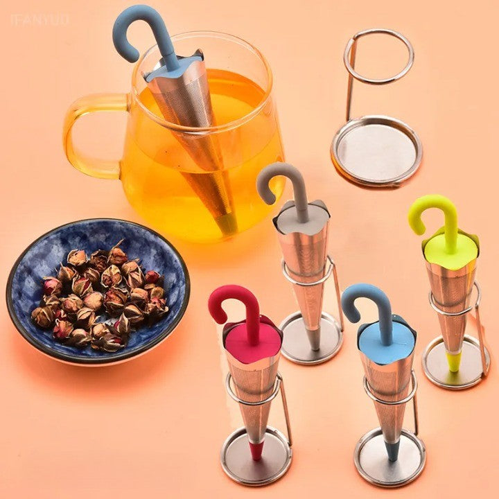 Skanto | Paraply Rustfritt Stål Te-infuser