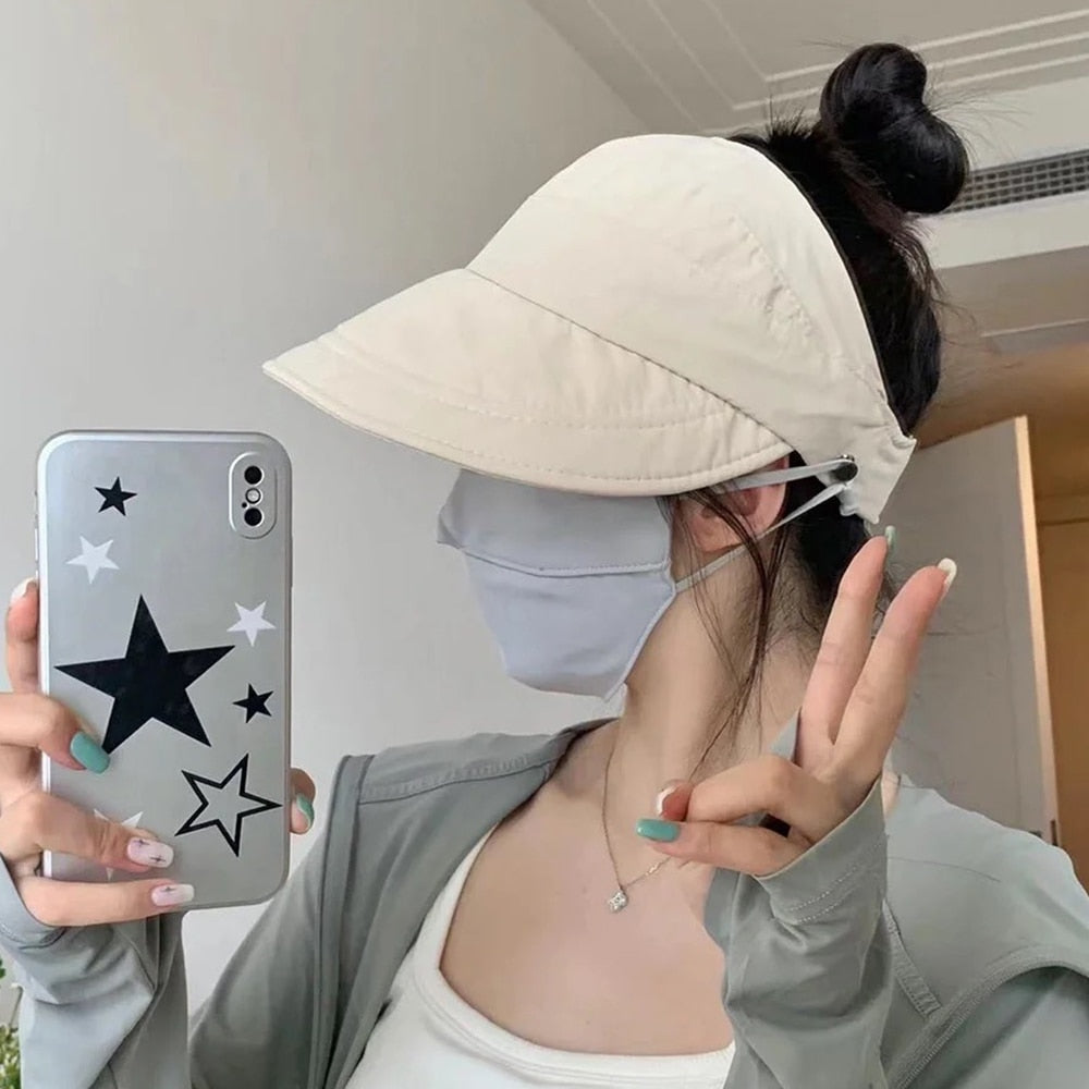 Solbeskyttet Chic Sommer Maskebærer Hatt | Skanto