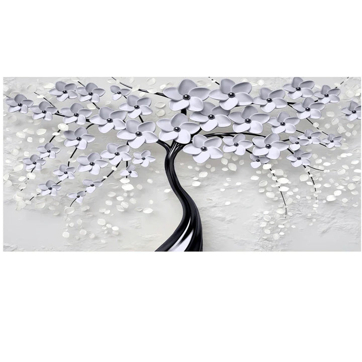 Abstrakt Floral Stor Blomster Petal Trevegg Kunst Fine Art Lærredsutskrifter Bilde For Stue Soverom Salong Kunst Dekor | Skanto