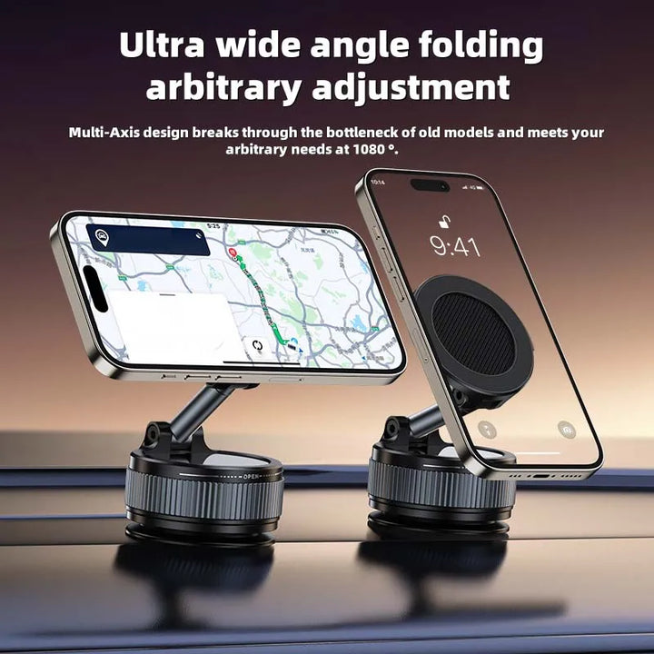 Skanto | 360° Rotasjonsevne Vakuummagnet Telefonholder