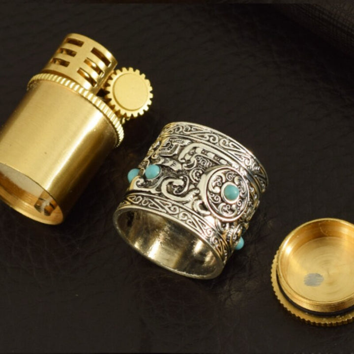 Retro Armor Mini Kerosene Lighter | Skanto