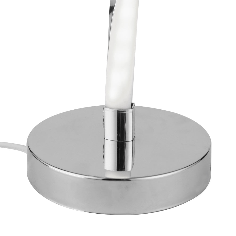 Skanto | SpiralGlow – LED Skrivebordslampe med Spiral Design for Soverom
