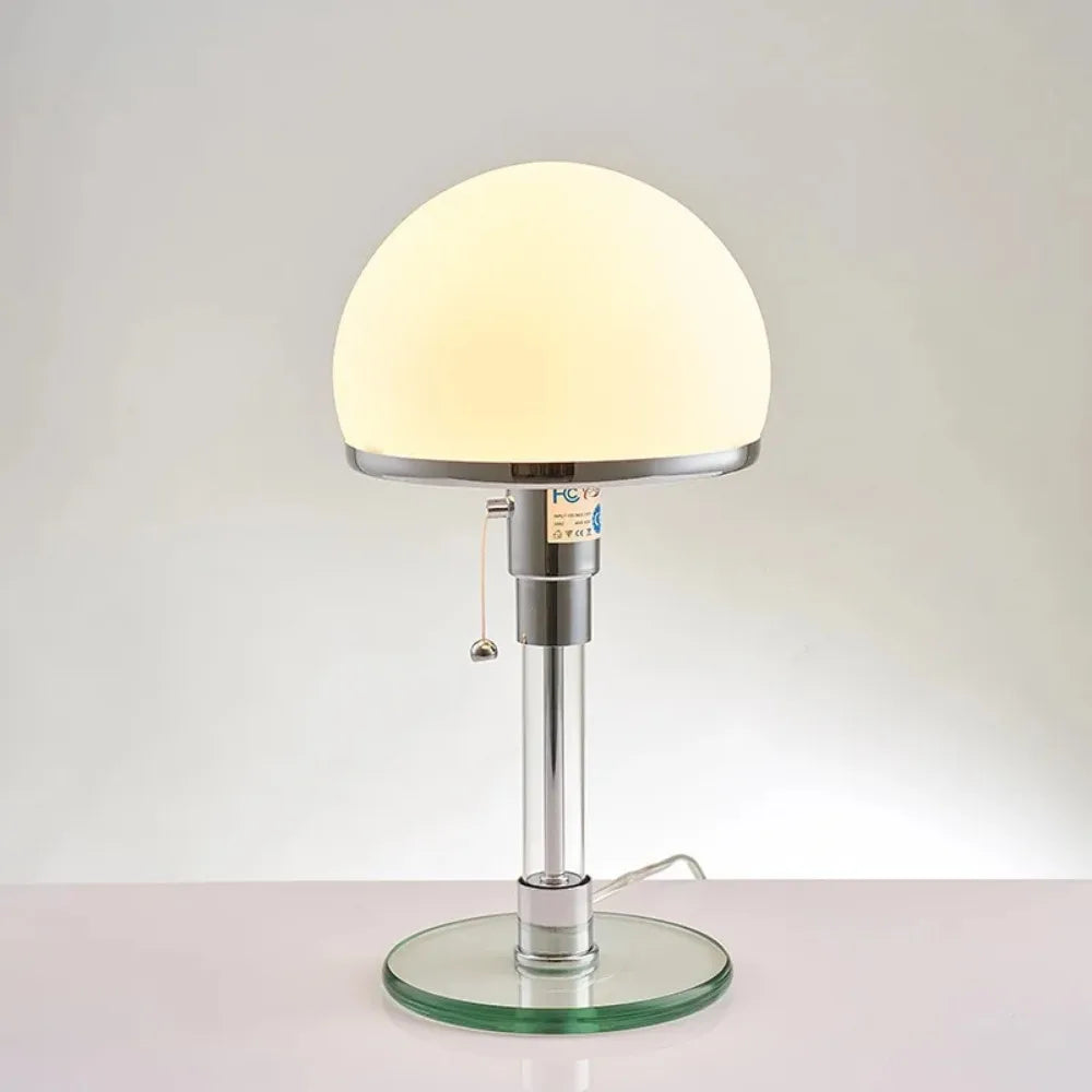 Skanto | Moderne Minimalistisk Glass LED Bordlampe for Hjemmedekorasjon