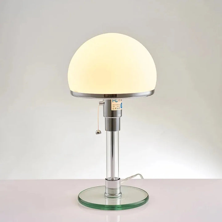 Skanto | Moderne Minimalistisk Glass LED Bordlampe for Hjemmedekorasjon