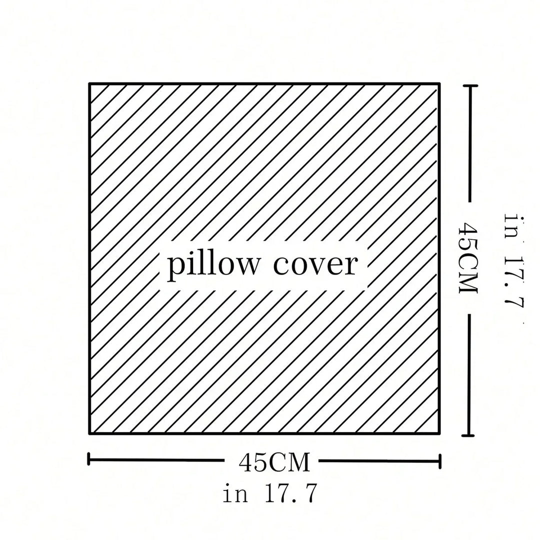 Skinne Gylden Sølv Stripe Jacquard Putekappar 45x45cm Putekopper Firkantet Deksel For Sofa Kaste Puter Lys Luksus Nordisk Hjem Dekor | Skanto