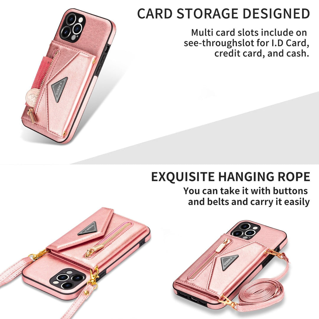 Skanto | Smart Carry iPhone Kortholder Lommebok Deksel Sachet