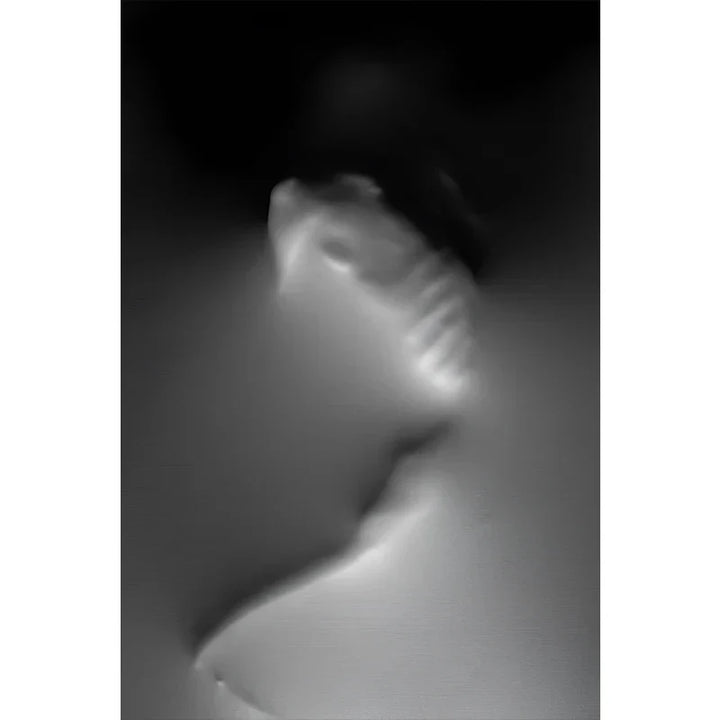 Moderne Kunst Abstrakte Spøkelsesaktige Figurer I Veggen Lerret Utskrifter Svart Hvit Vegg Kunst Plakater Bilder For Stue Soverom Kunst Dekor | Skanto