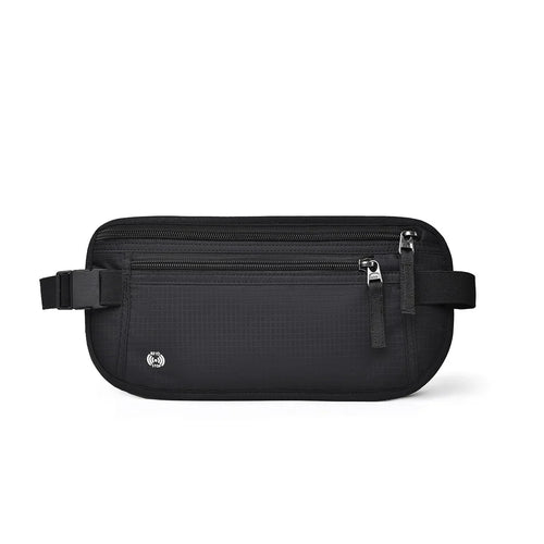 Skanto | SafeTraveler Midjeveske | RFID Beskyttelse | Skjult Sikkerhetslomme | For Menn & Kvinner