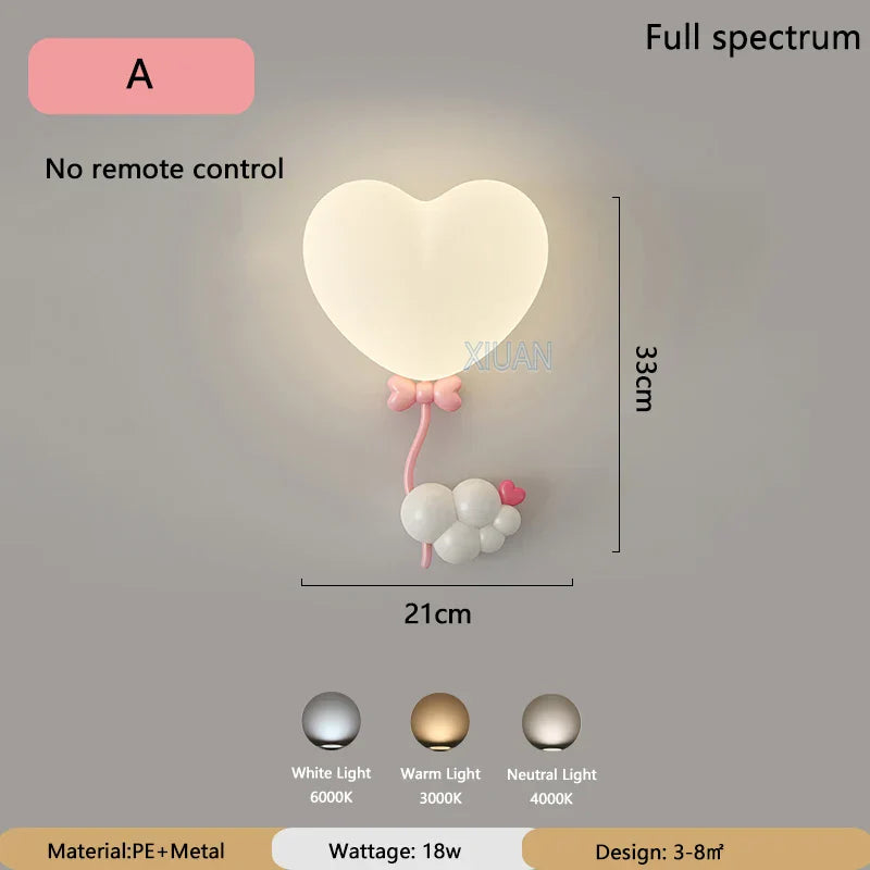 LoveLicht - Pink Clouds LED Nattlys Skanto