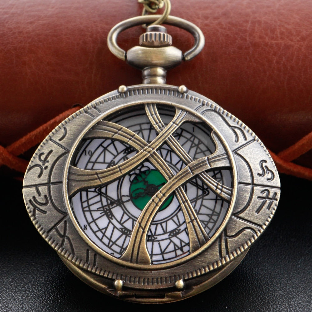 Skanto | Tidlaus Tradisjon Steampunk Lommeur Halskjede