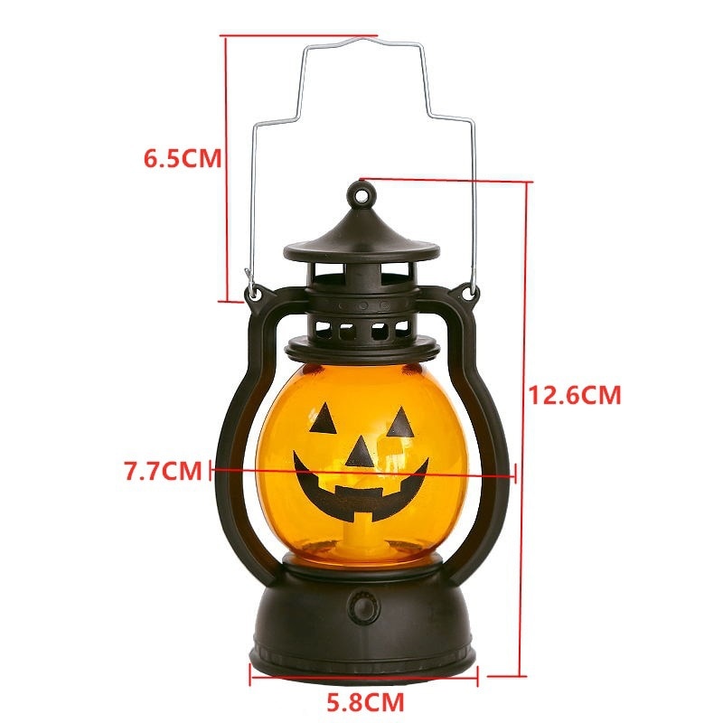 Mini Halloween Skummel Gresskar Hengelampe | Skanto