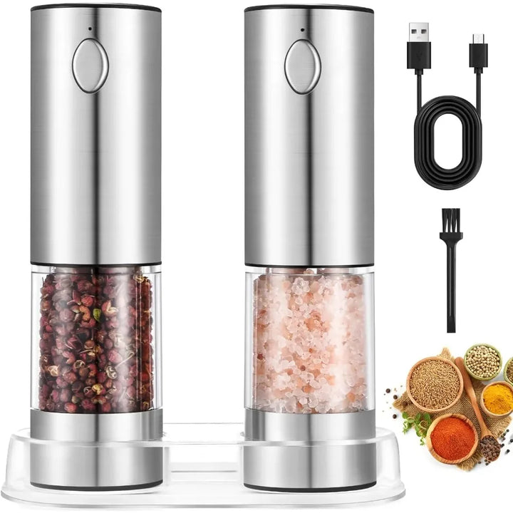 Skanto | Moderne urtekvern med USB-lading og elegant design