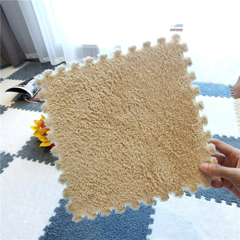 DIY Vinter Plush Puslespill Matte | Skanto