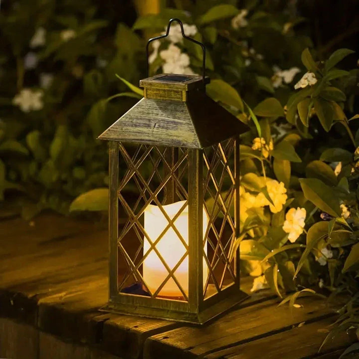 Noctis Garden Lantern - Magisk Solenergi Hagebelysning | Skanto