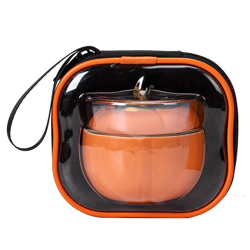 Mini Pumpkin Keramisk Tekanne Sett | Skanto