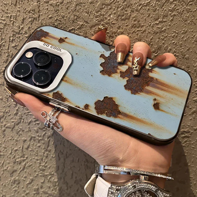 Skanto | Industriell Rust Finish Støtsikker iPhone Deksel