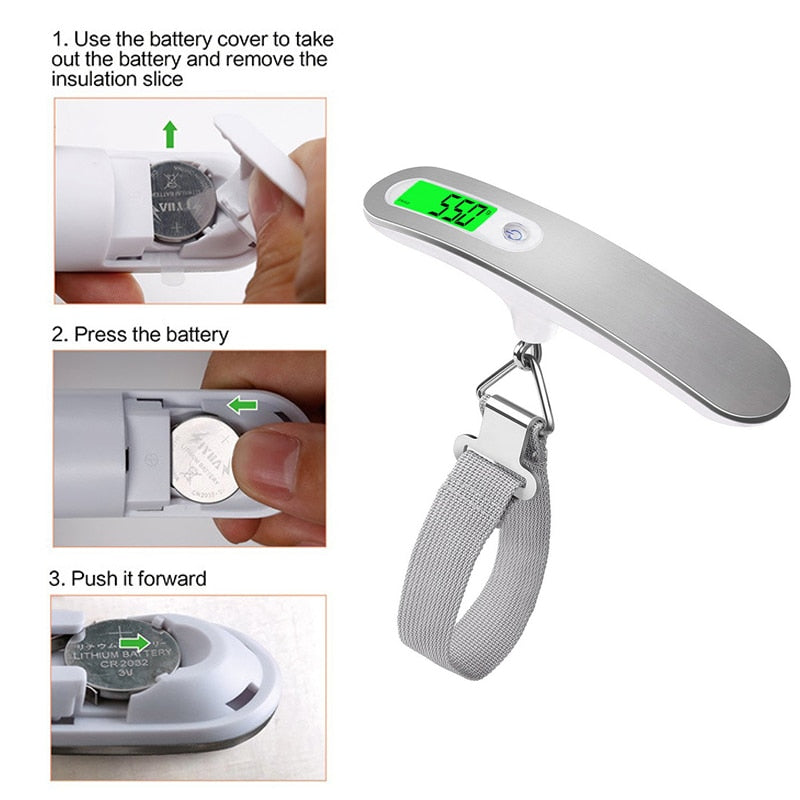 Skanto | Smart Handy Hang Digital Bagasjevekt