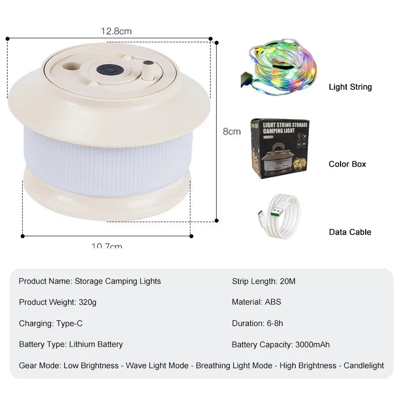 Skanto | Atmosphere LED Strips Campinglampe