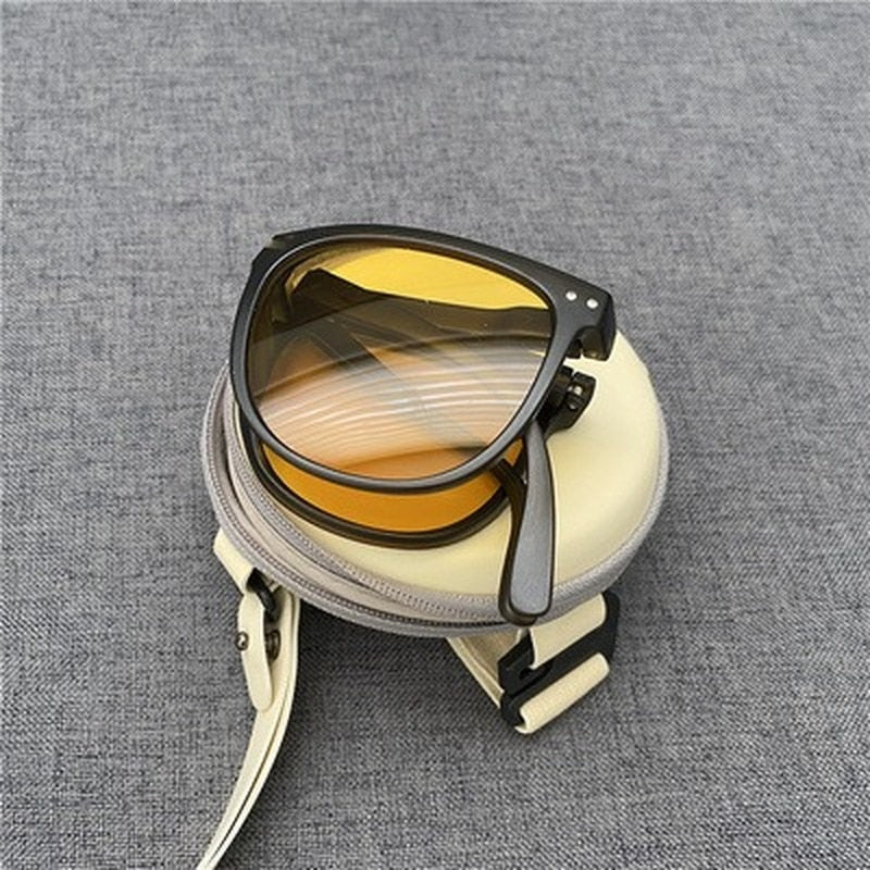 Skanto | Anti-UV sammenleggbar mote Flex klar sikt solbrille