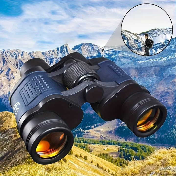 Skanto | Ultra Vision 60x60 HD Høy-effekt Kikkert for Utendørsentusiaster