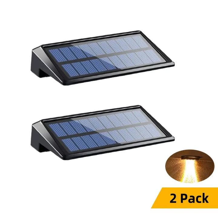 Skanto | EcoRadiance Solar Accent Lights 2-Delt Sett | Utendørsbelysning | Energieffektiv | Dekorativt lys for hage og terrasse
