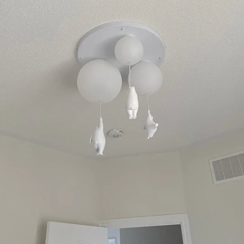 Hengende Bjørn Ballonger Lampe | Skanto