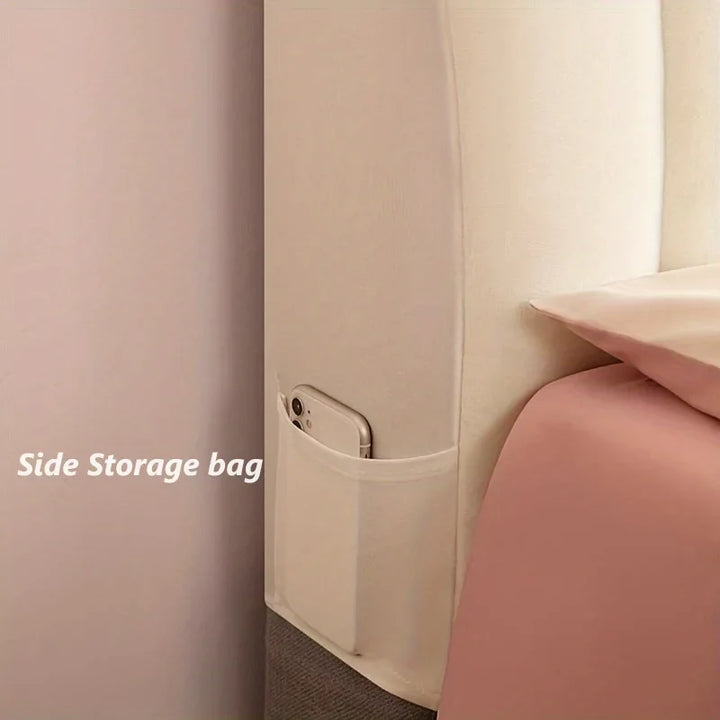 Skanto | Plush Quiltet Seng Hodegavl Beskytter