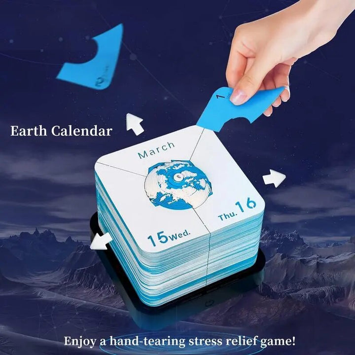 Skanto | 3D Jord Wanderer Kalender Notatblokk