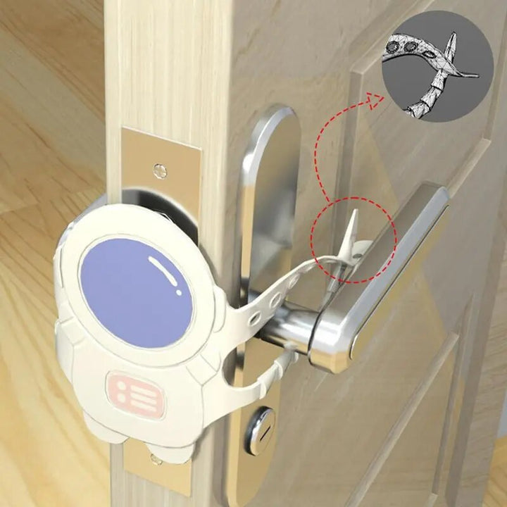Skanto | Silent Shield Støyreduserende Dørlåskappe