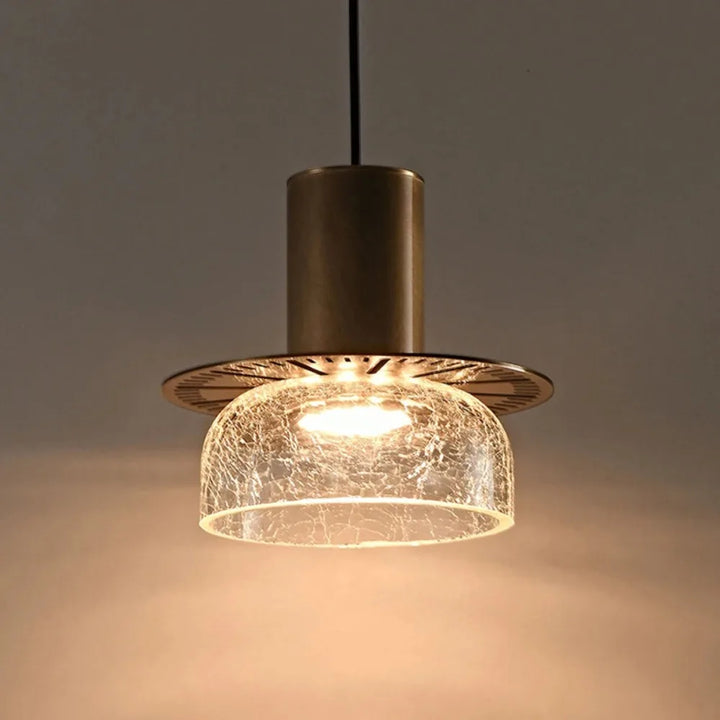 Skanto | Moderne Kreativ Glass Pendellampe med Sprukket Effekt