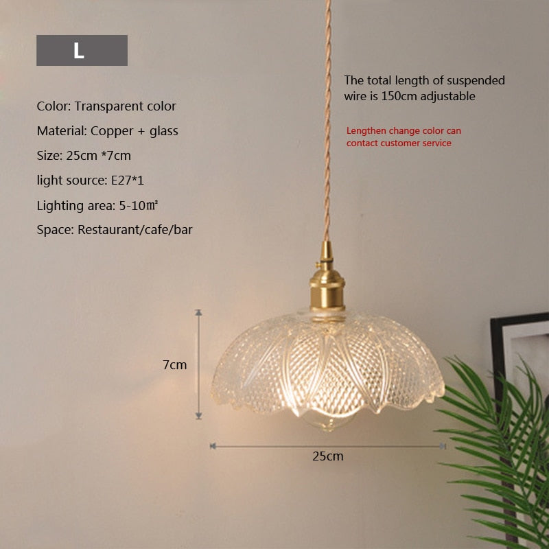 Skanto | Nordisk Brilliance Gjennomsiktig Glass Pendellampe