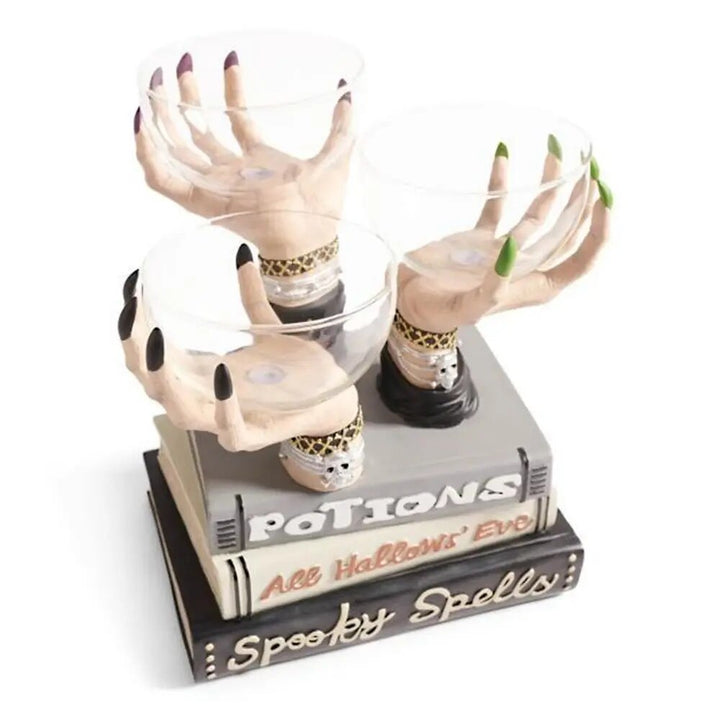Skanto | Witch Hand Vintage Resin Party Snack Holder