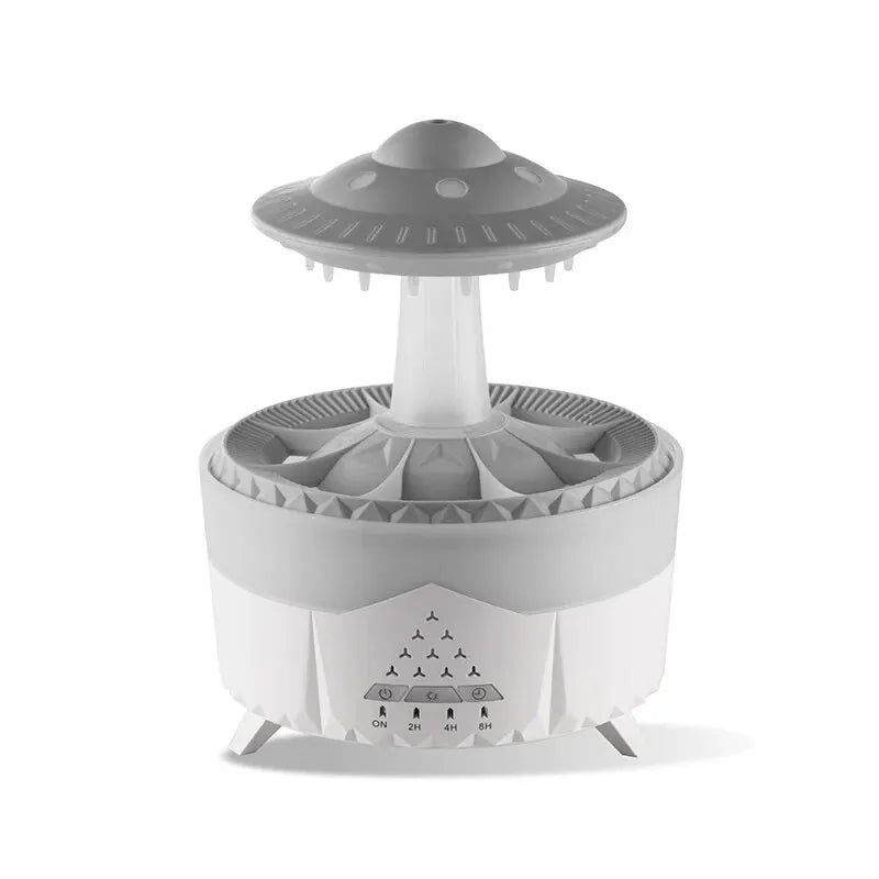 Skanto | UFO Luftfukter | Ultralyd Aromaterapi Diffuser med Fjernkontroll - Grosven