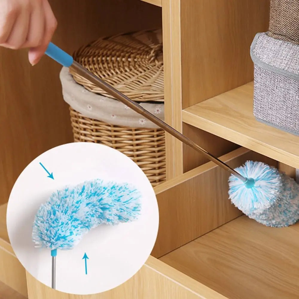 Skanto | Teleskopisk Antistatisk Mikrofiber Støvkost