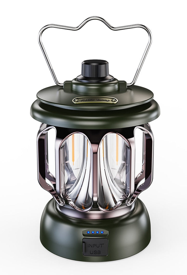 Skanto | Retro Power Bank Camping LED Lampe