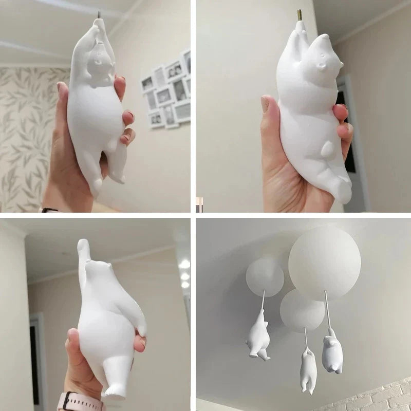 Hengende Bjørn Ballonger Lampe | Skanto